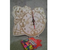 Ներկիր ինքդ փայտե ժամացույց