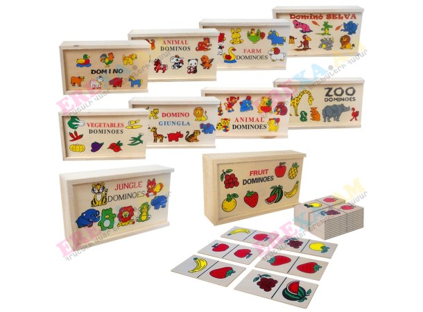 Փայտե դոմինո - խաղեր Փայտե դոմինո - խաղեր