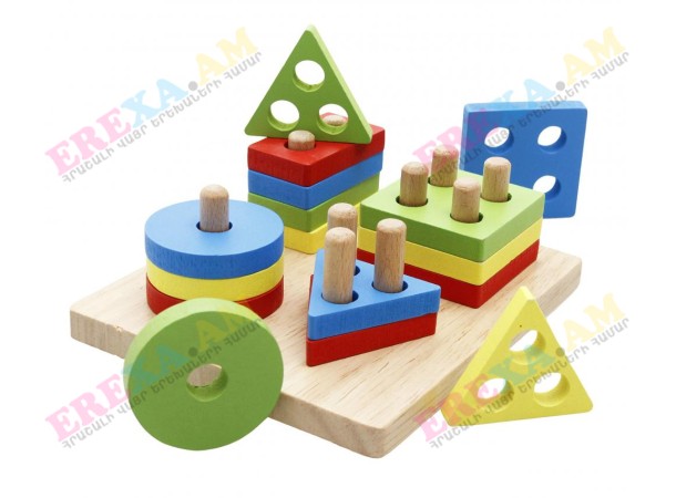 Փայտե երկրաչափական պատկերներ Փայտե երկրաչափական պատկերներ