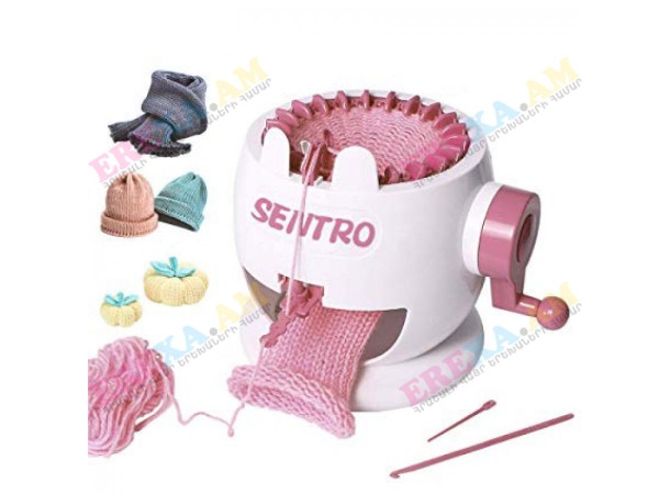 Գլխարկ - շարֆ գործելու սարք Rabbit թելով Գլխարկ - շարֆ գործելու սարք Rabbit թելով