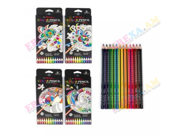 Գունավոր մատիտներ YL10047 Գունավոր մատիտներ YL10047