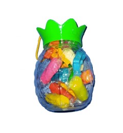 Պլաստիլին ամանով`գունավոր