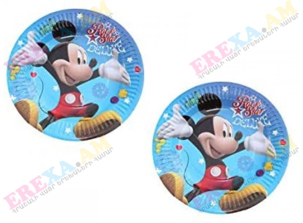 Ծննդյան թղթե ափսեներ 10 հ 0