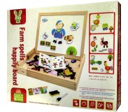 Փայտե գրատախտակ տուփով