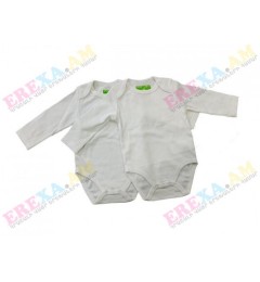 Սպիտակ երկարաթև բոդի 2 հատ