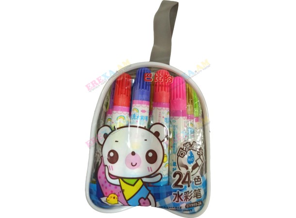 Գունավոր ֆլոմաստերներ պայուսակով Գունավոր ֆլոմաստերներ պայուսակով