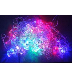 Տոնածառի լույսեր եղնիկներով