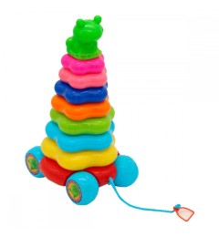 Խաղալիք բուրգ անիվներով