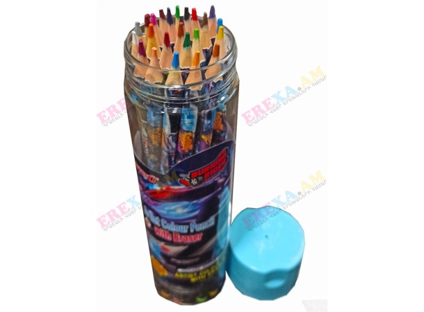 Գունավոր մատիտներ ռետինով Գունավոր մատիտներ ռետինով