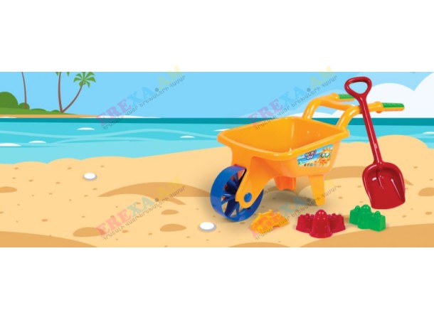 խաղալիք շինարարական սայլակ (կաշկա)