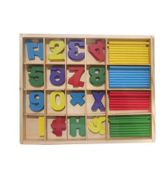 Փայտե թվեր և ձողիկներ