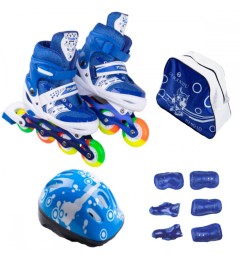 Մանկական անվաչմուշկ սաղավարտով և պաշտպանիչներով