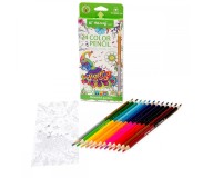 Գունավոր երկկողմանի մատիտներ Yalong 24 գույն