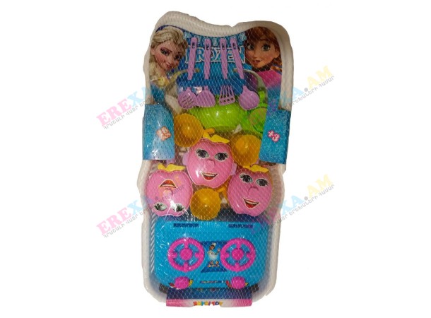 Խաղալիք խոհանոցային սպասք գազօջախով