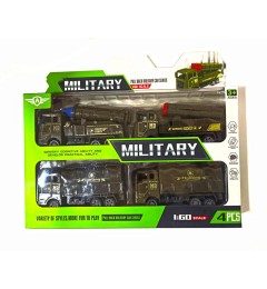 Խաղալիք զինվորական մեքենաներ տուփով