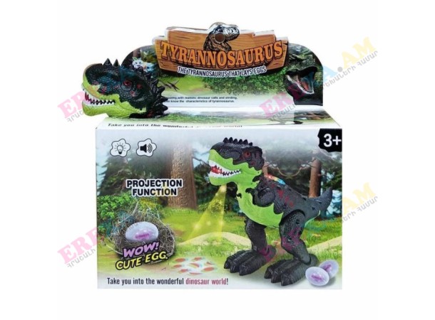 Խաղալիք դինոզավր ձու ածող