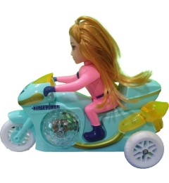 Խաղալիք մոտոցիկլետ տիկնիկով