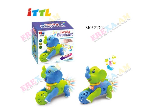 Խաղալիք փղիկ լուսային