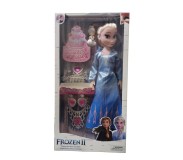 Տիկնիկ FROZEN վզնոցով և թագով