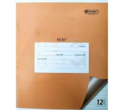 Շագանակագույն տետր Skarlet 12 թերթ