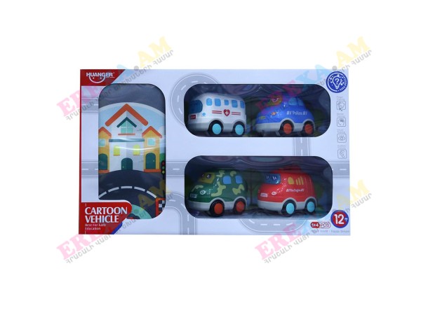 Ավտո 4հատ Հուանգեր գորգիկով