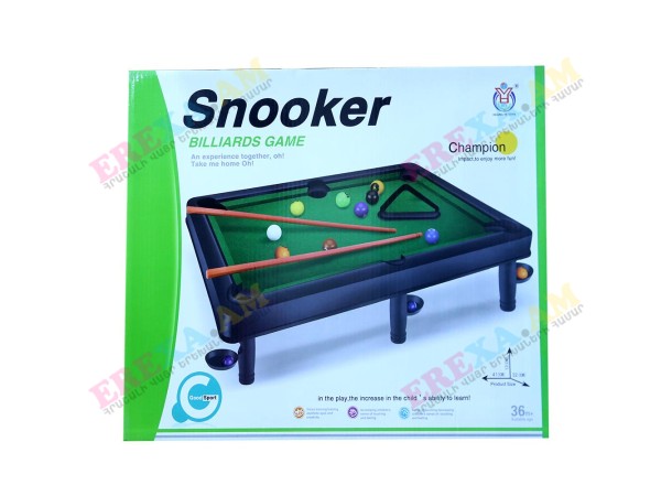 Բիլիարդ միջին, կանաչ տուփ Snoocer