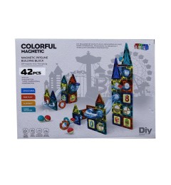 Colorful magnetic 42 կտոր փոքր