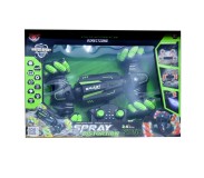 Ավտո կանաչ կողք գնացող ծխով