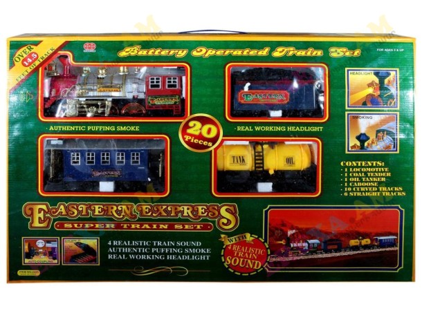 Գնացք 20 կտոր 1+3 վագոն