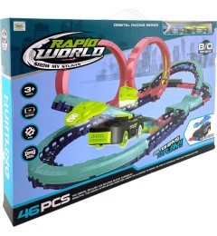 Ռելս խաղ 46 կտոր Rapid world