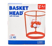 Զամբյուղ գնդակներ գցելու